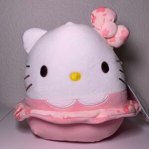 NWT Hello Kitty Pink Squishmallow 8" 8 inch Coquette Ballet Sanrio Collectible